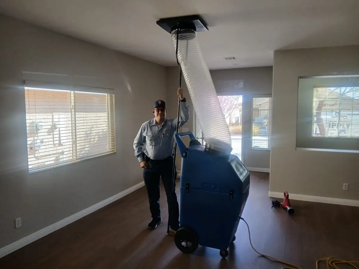 Professional Dryer Vent Cleaning work inside a West Point home